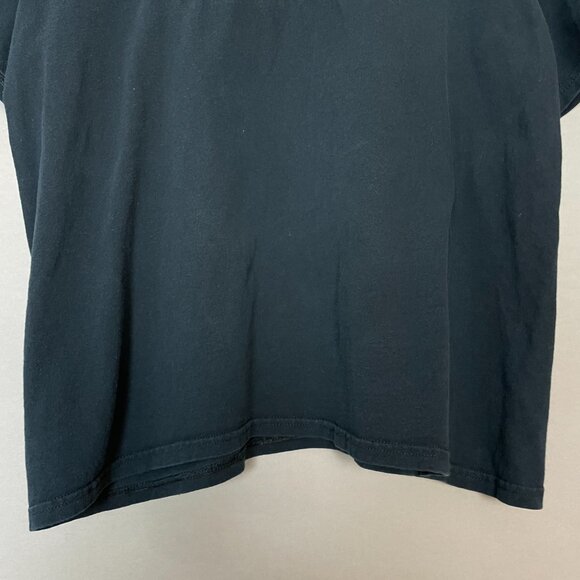 Vintage New Orleans T-Shirt Embroidered Short Sleeve Feather Mask Crewneck Tee - Picture 5 of 12